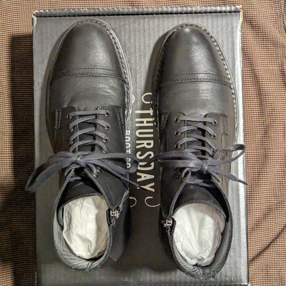 Thursday Major Zipper Boot - Black - Size 9 - Like NEW - Picture 9 of 12